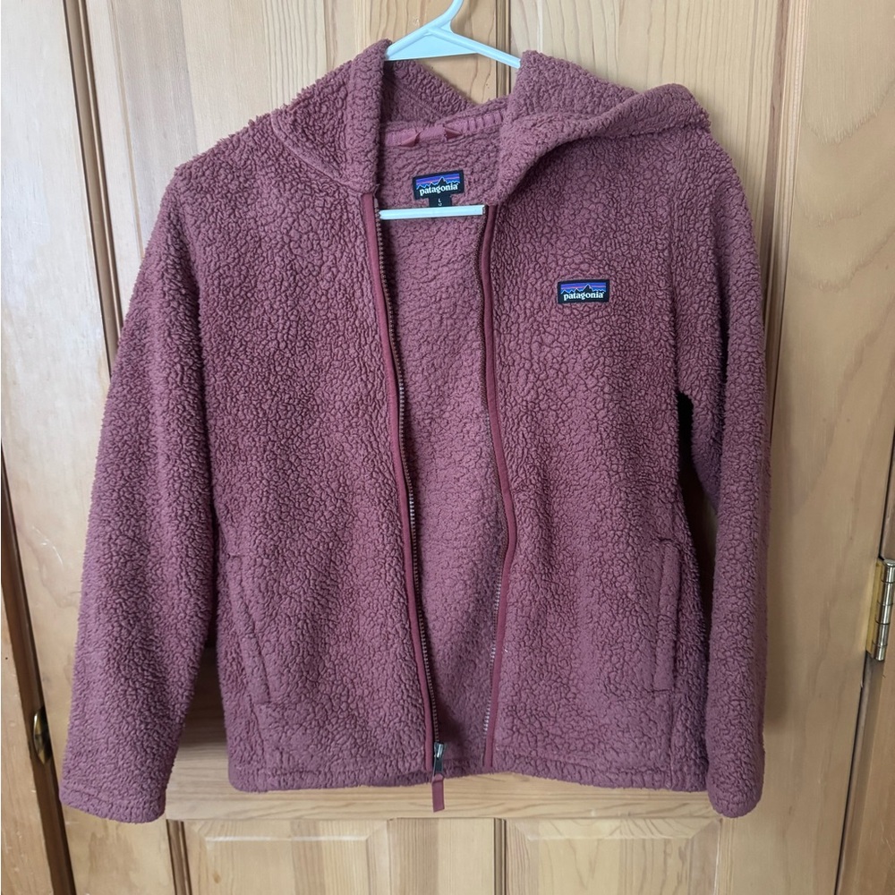 Patagonia Kids Fleece Jacket - Burgundy